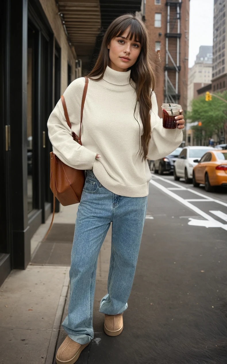 JERSEY DE CUELLO ALTO MANGA LARGA